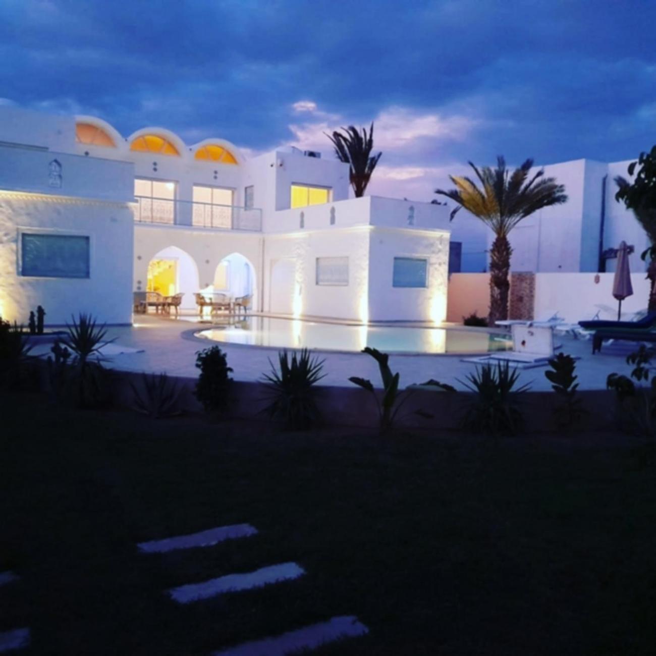 Villa La Palmeraie D'Arkou, Grande Piscine 外观 照片