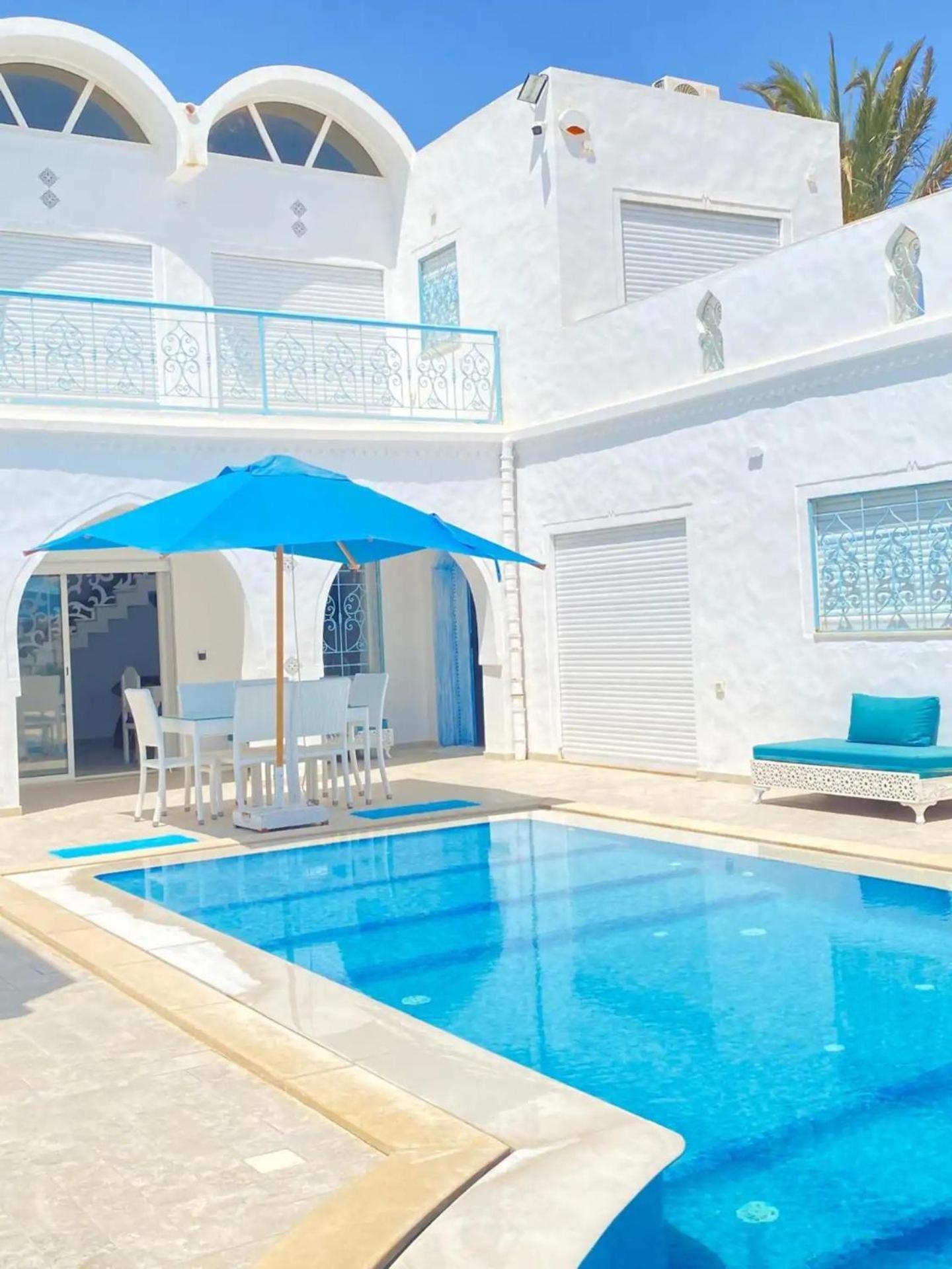 Villa La Palmeraie D'Arkou, Grande Piscine 外观 照片